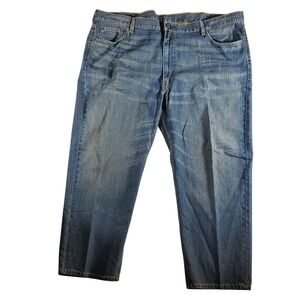 Levi Strauss 550 Relaxed Fit Mens Jeans W48 L29 Blue Denim Casual Pants